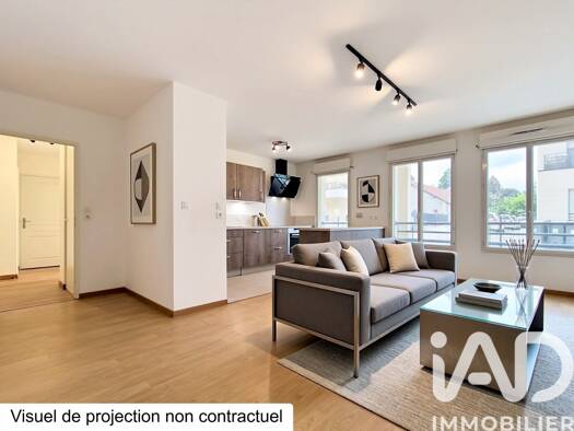 Appartement à vendre 199 000 € 3 pièces 2 chambres 61,28 m² RDC/2 Le Bourg-La Garenne Marly-la-Ville 95670