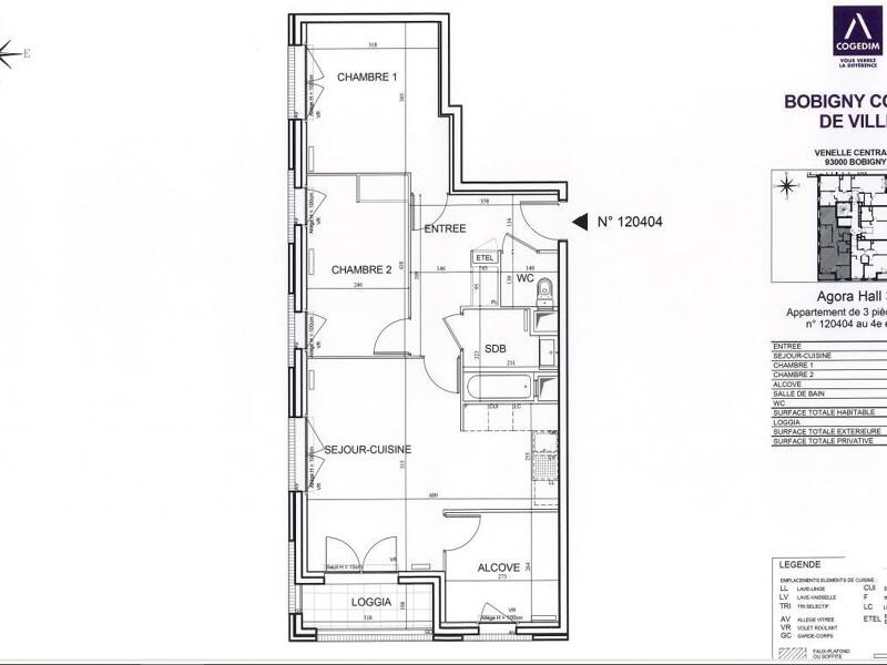 Maison à louer, 69m², BOBIGNY