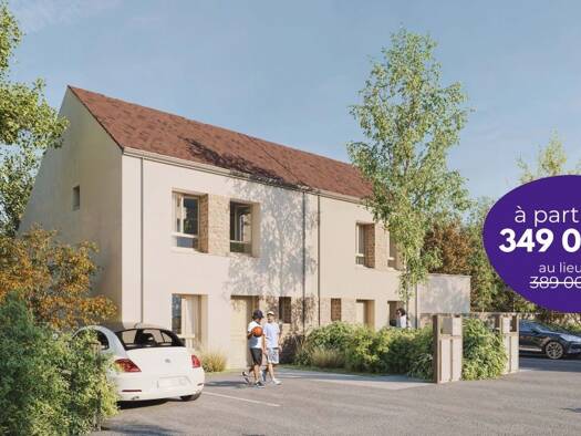 Maison à vendre - neuf 395 000 € 4 pièces 88,8 m² Étiolles 91450