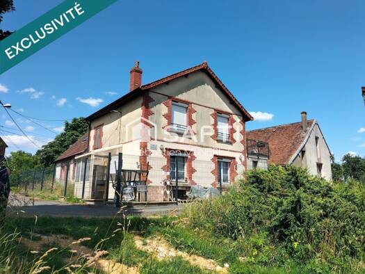 Maison à vendre 94 990 € 5 pièces 2 chambres 140 m² 550 m² de terrain Belleville-sur-Loire 18240