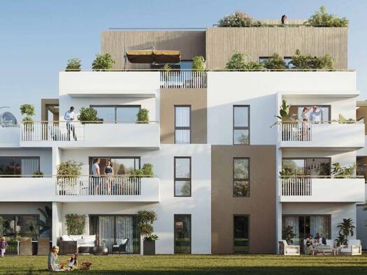 Appartement à vendre - neuf 239 000 € 2 pièces 1 chambre 45,4 m² dès le 30/09/2027 Bois Saint Lys-Florigny Carquefou 44470