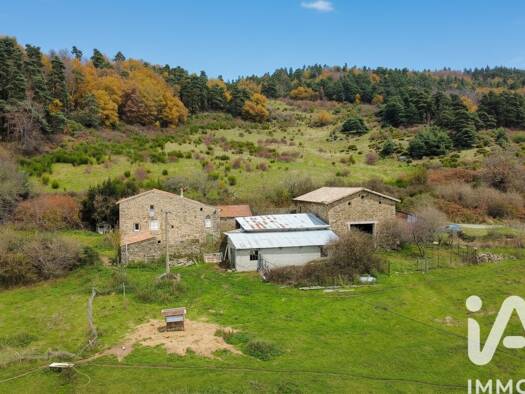 Maison à vendre 268 000 € 4 pièces 2 chambres 100 m² 300 000 m² de terrain Vaudevant 07410