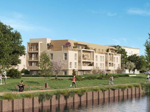 Appartement à vendre - neuf 196 000 € 3 pièces 63 m² 1er étage dès le 30/11/2028 Centre-Gigny-Noue Centre Saint-Dizier 52100