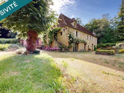Maison à vendre 369 000 € 5 pièces 4 chambres 180 m² 12 366 m² de terrain Journiac 24260