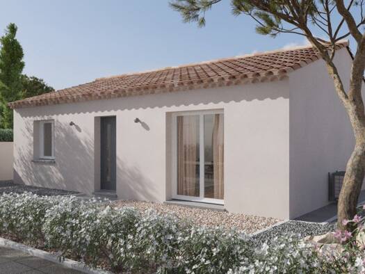Terrain avec maison neuve à vendre 275 000 € 3 pièces 2 chambres 60 m² 298 m² de terrain Aigues-Vives 30670