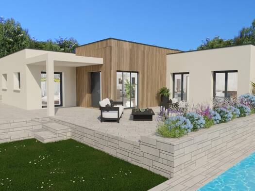 Terrain avec maison neuve à vendre 432 650 € 6 pièces 3 chambres 134 m² 1 000 m² de terrain Arbonne-la-Forêt 77630