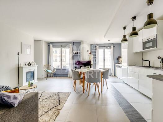 Appartement à vendre 435 000 € 3 pièces 2 chambres 64,23 m² Étage 2/10 Belvedere Le Pré-Saint-Gervais 93310