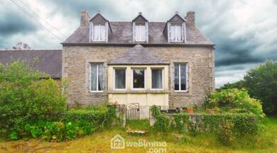 Maison à vendre 184 560 € 7 pièces 1 chambre 138 m² 11 817 m² de terrain Guerlesquin 29650