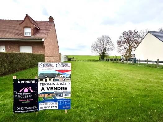 Terrain constructible à vendre 44 000 € 679 m² de terrain Bantigny 59554