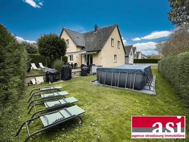 Maison à vendre 582 862 € 10 pièces 6 chambres 228 m² 657 m² de terrain Fegersheim 67640