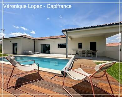 Maison de plain-pied à vendre - Neuf 398 900 € 5 pièces 4 chambres 138 m² 753 m² de terrain Agen 47000