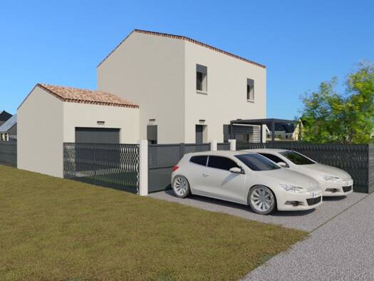 Terrain avec maison neuve à vendre 342 700 € 3 pièces 3 chambres 83 m² 643 m² de terrain Pierrefeu-du-Var 83390