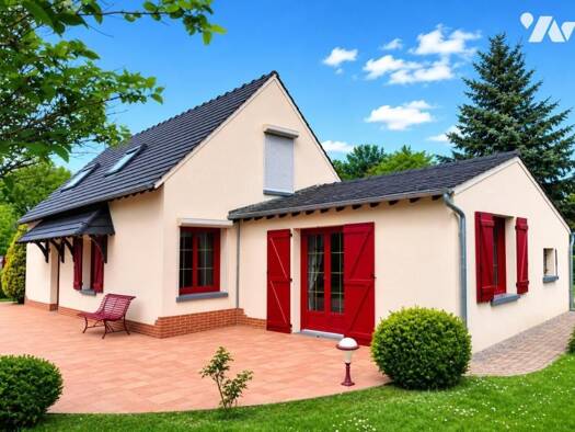 Maison de plain-pied à vendre 243 000 € 4 pièces 3 chambres 98 m² 6 112 m² de terrain Nibelle 45340