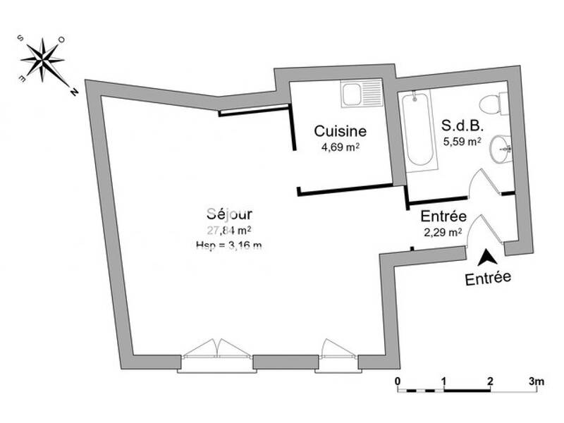 Maison à louer, 40m², MONTAUBAN