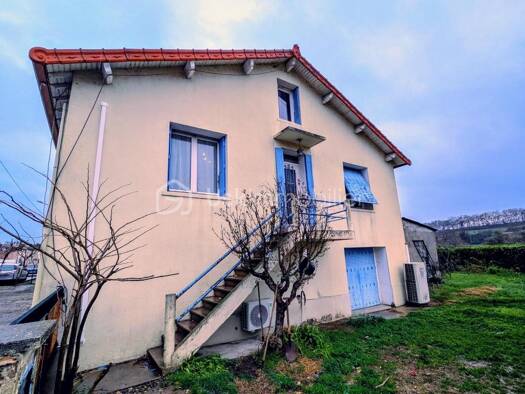 Maison de ville à vendre 225 000 € 6 pièces 4 chambres 114,3 m² 450 m² de terrain Saulce-sur-Rhône 26270