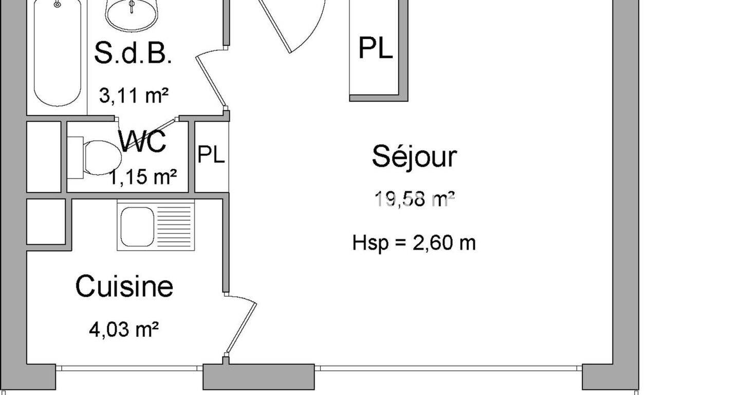 Maison à louer, 28m², FONTENAY AUX ROSES