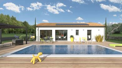 Terrain avec maison neuve à vendre 217 112 € Baron 33750