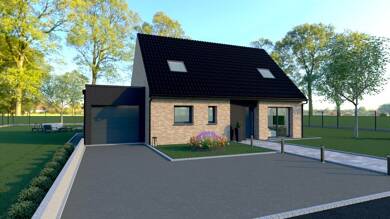Maison neuve à vendre 380 000 € 6 pièces 4 chambres 115 m² 500 m² de terrain Fleurbaix 62840