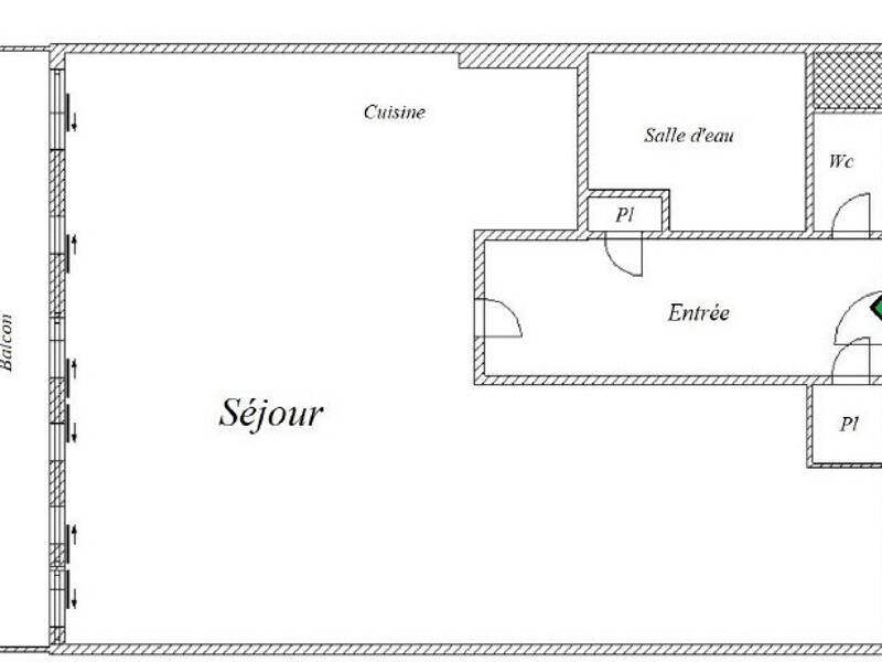 Maison à louer, 32m², PARIS 15E