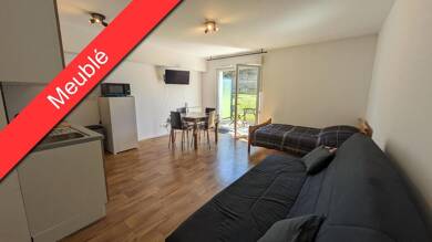 Appartement à louer 633 € 1 pièce 33 m² RDC/3 Géraudière - Boissière Nantes 44300