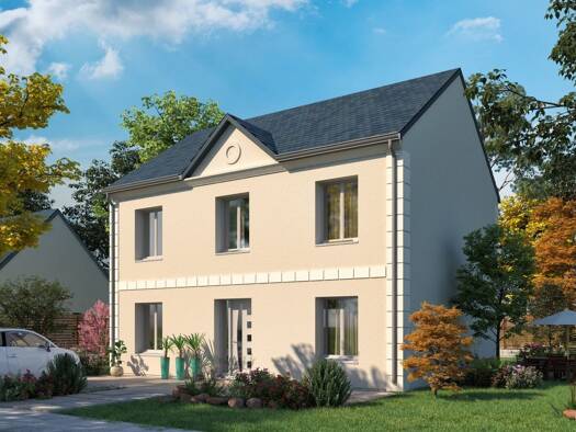 Terrain avec maison neuve à vendre 405 000 € 6 pièces 5 chambres 122,5 m² 318 m² de terrain Bas Guichet-Centre Est Orsay 91400