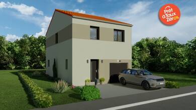 Terrain avec maison neuve à vendre 299 000 € La Seille-Rive Gauche Marly 57155