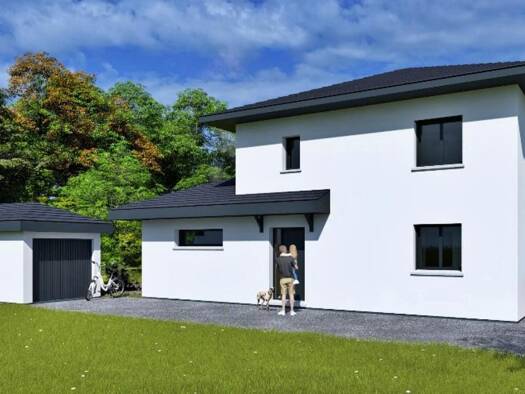 Terrain avec maison neuve à vendre 520 000 € 4 pièces 3 chambres 115 m² Lugrin 74500