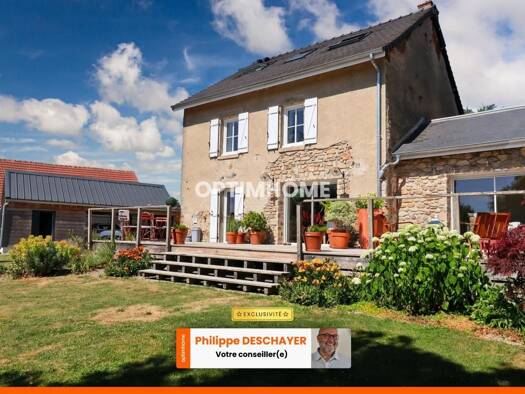 Maison à vendre 199 500 € 6 pièces 3 chambres 141 m² 1 256 m² de terrain Saint-Hilaire-la-Treille 87190