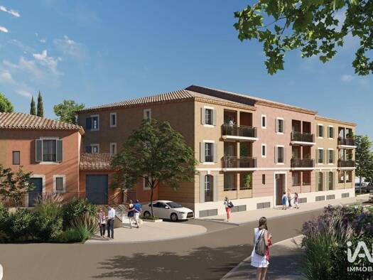 Appartement à vendre - neuf 210 000 € 2 pièces 1 chambre 45 m² RDC/2 Le Village Sarrians 84260