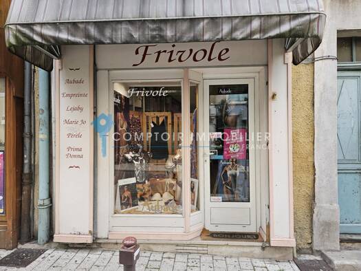 Boutique à vendre Fonds de commerce 66 000 € 2 pièces 29 m² de surface de vente Aubenas 07200