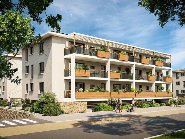 Appartement à vendre - neuf 196 200 € 2 pièces 43 m² dès le 31/12/2026 Campagne Sénas 13560