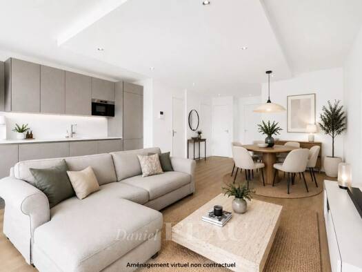 Appartement à vendre 460 000 € 2 pièces 1 chambre 59,11 m² Étage 6/6 Val d'Or Saint-Cloud 92210