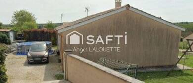 Maison de plain-pied à vendre 223 650 € 5 pièces 3 chambres 85 m² 868 m² de terrain Sauveterre-de-Guyenne 33540