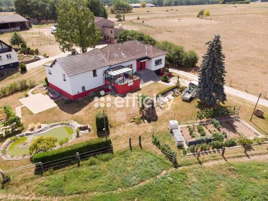 Maison de plain-pied à vendre 349 900 € 9 pièces 6 chambres 193 m² 3 600 m² de terrain Kindwiller 67350
