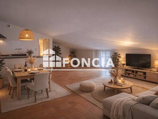 Appartement à louer 750 € 3 pièces 2 chambres 75,1 m² 2ème étage Abbaye-La Motte Villeneuve-lès-Avignon 30400