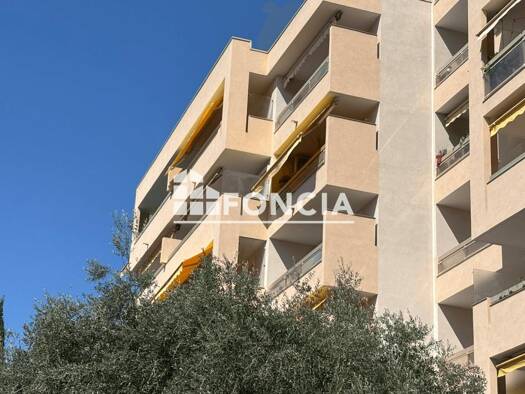 Appartement à vendre 267 000 € 3 pièces 2 chambres 62 m² Étage 6/6 Four à Chaux Le Cannet 06110