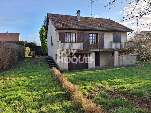 Maison de plain-pied à vendre 99 000 € 4 pièces 2 chambres 70 m² 4 029 m² de terrain Coucy-le-Château-Auffrique 02380