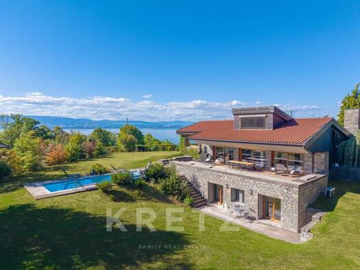 Maison à vendre 2 990 000 € 7 pièces 6 chambres 266 m² 33 250 000 m² de terrain Ville Haute Évian-les-Bains 74500
