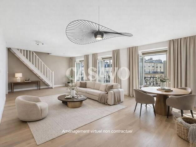 Duplex à vendre 1 595 000 € 6 pièces 4 chambres 163 m² Étage 5/5 Jardin des Plantes Paris 5ème arrondissement 75005