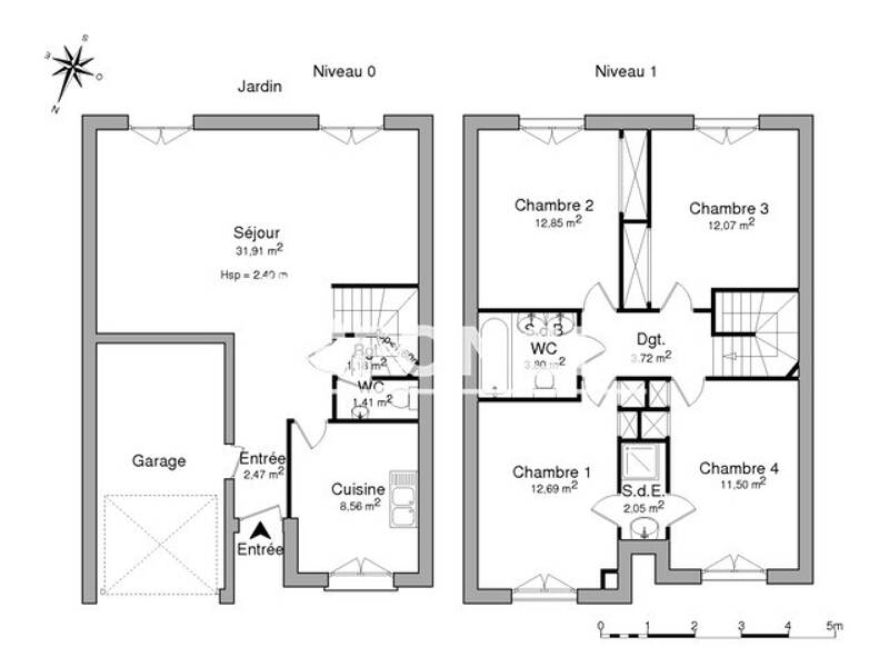 Maison à louer, 100m², LAGNY SUR MARNE