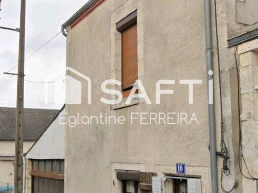 Maison à vendre 55 000 € 4 pièces 2 chambres 90 m² 331 m² de terrain Faubourg Saint Paterne Issoudun 36100