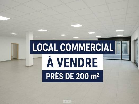 Local commercial à vendre 126 480 € 200 m² de surface de vente Romorantin-Lanthenay 41200