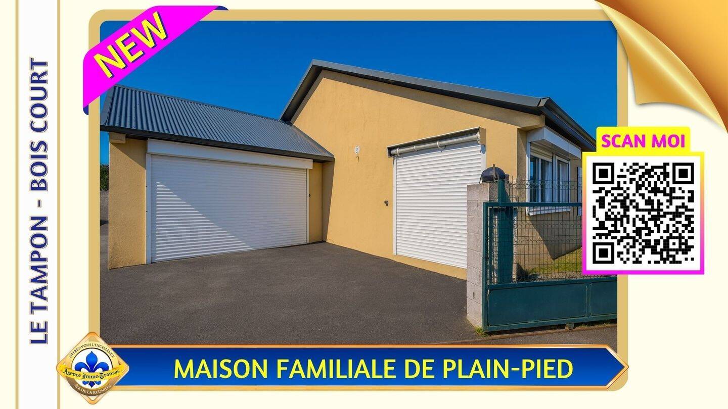 Maison à vendre, 100m², LE TAMPON
