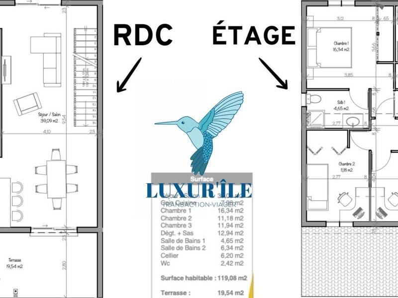 Maison à vendre, 119m², MORNE A L'EAU
