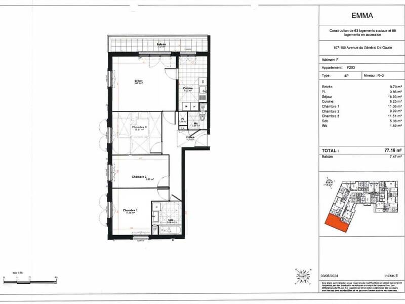Maison à louer, 77m², OZOIR LA FERRIERE