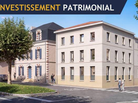 Appartement à vendre - neuf 150 000 € 2 pièces 42,78 m² RDC dès le 01/07/2028 Pyramides La Roche-sur-Yon 85000