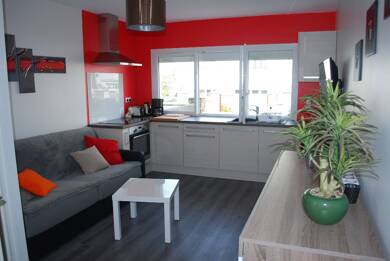 Appartement à louer 580 € 1 pièce 17 m² 2 étages Porzambars-La Glaciere Concarneau 29900