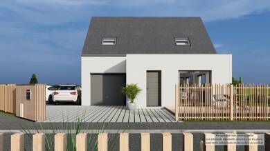 Terrain avec maison neuve à vendre 425 000 € Ploeren 56880