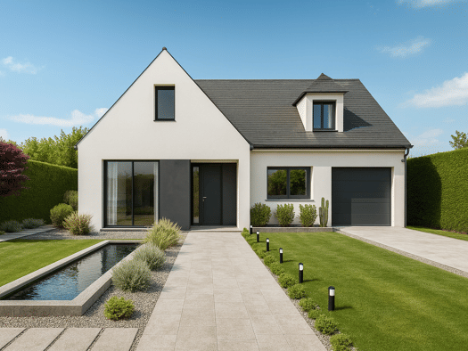 Terrain avec maison neuve à vendre 345 000 € 4 pièces 3 chambres 90 m² 400 m² de terrain Varennes-Jarcy 91480