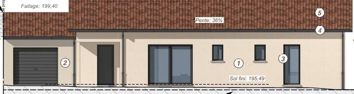 Maison à vendre, 92m², GUEREINS
